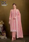 Lucknowi Work By Al Karam Cotton Dress Material Wholesale Clothing Suppliers In India
